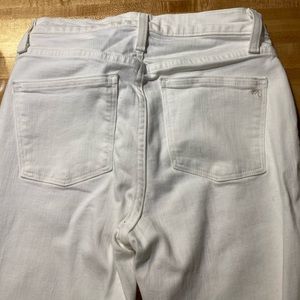 Madewell White Denim Jeans
